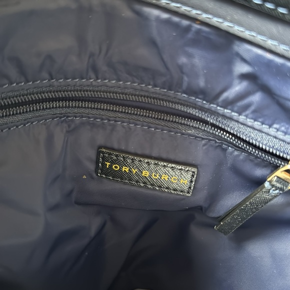 Tory Burch navy nylon backpack main image 7
